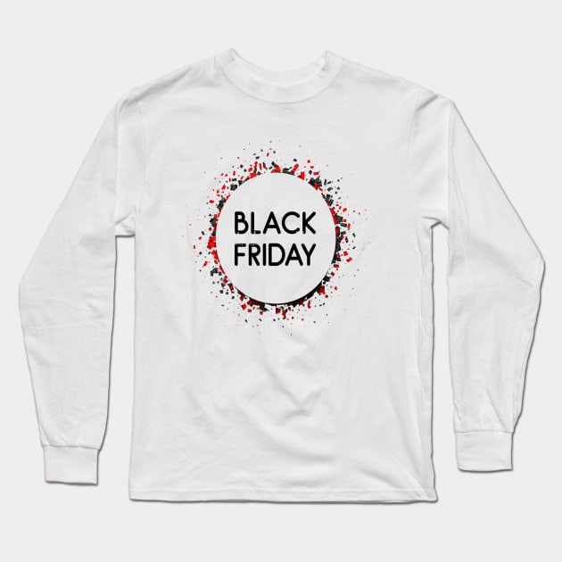 Black friday t-shirts Long Sleeve T-Shirt by TibA